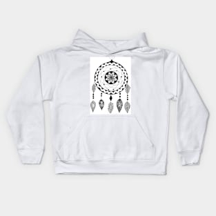 Dream in Black and White Kids Hoodie